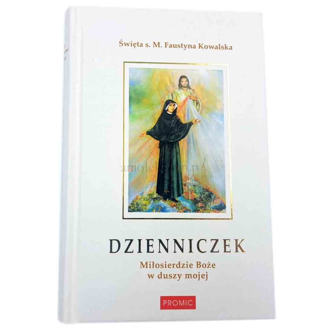 Dzienniczek Siostry Faustyny - mały format - biała oprawa - Aniołek.com.pl