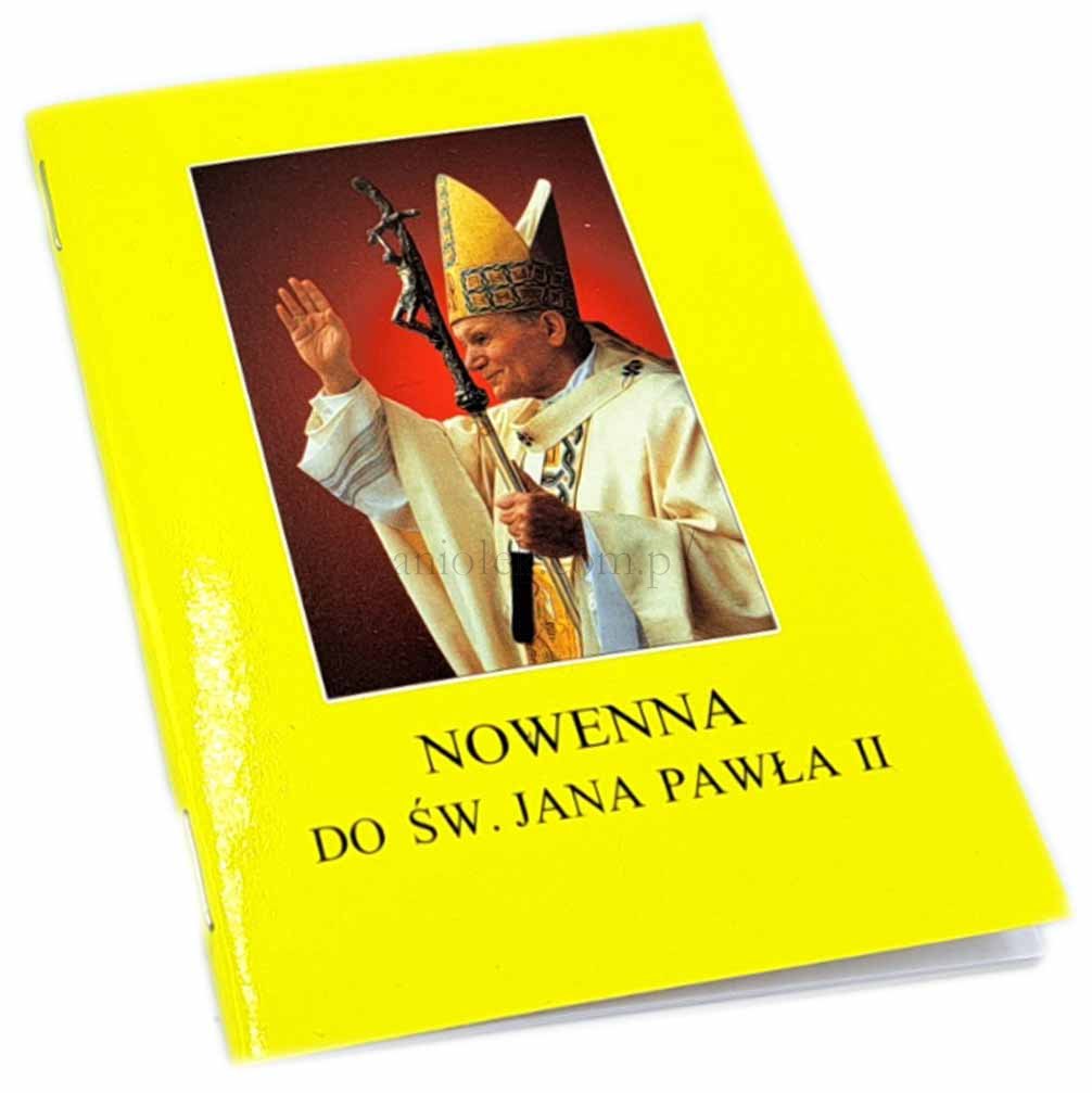 Nowenna do Świętego Jana Pawła II - książeczka - Aniołek.com.pl
