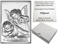 Aniołek Stróż srebrny v27