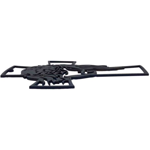 Krzyż wycinany wizerunek Jezusa - 33cm