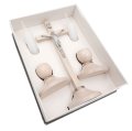Komplet Kolędowy drewniany 20 cm - jasny