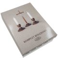 Komplet Kolędowy drewniany 20 cm - ciemny
