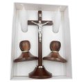 Komplet Kolędowy drewniany 20 cm - ciemny