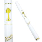 Świeca do I Komunii Świętej - prosta