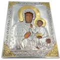 Ikona Ag+Au MB Częstochowska 34 cm