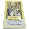 Przyjęcie Sakramentu Chrztu Św. - pamiątka z grawerem