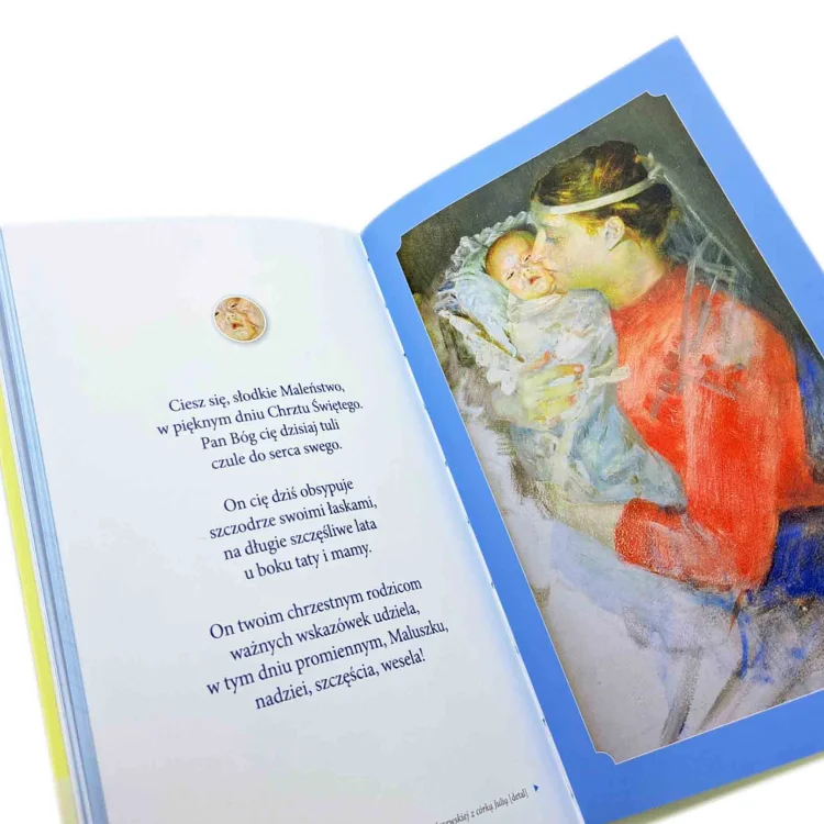 Przyjęcie Sakramentu Chrztu Św. - pamiątka z grawerem
