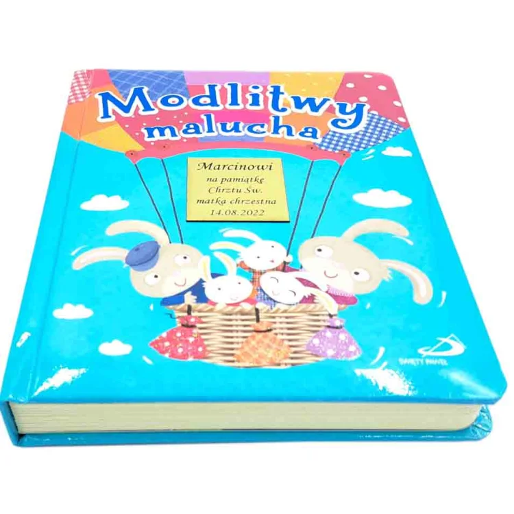 Modlitwy malucha - książka z grawerem