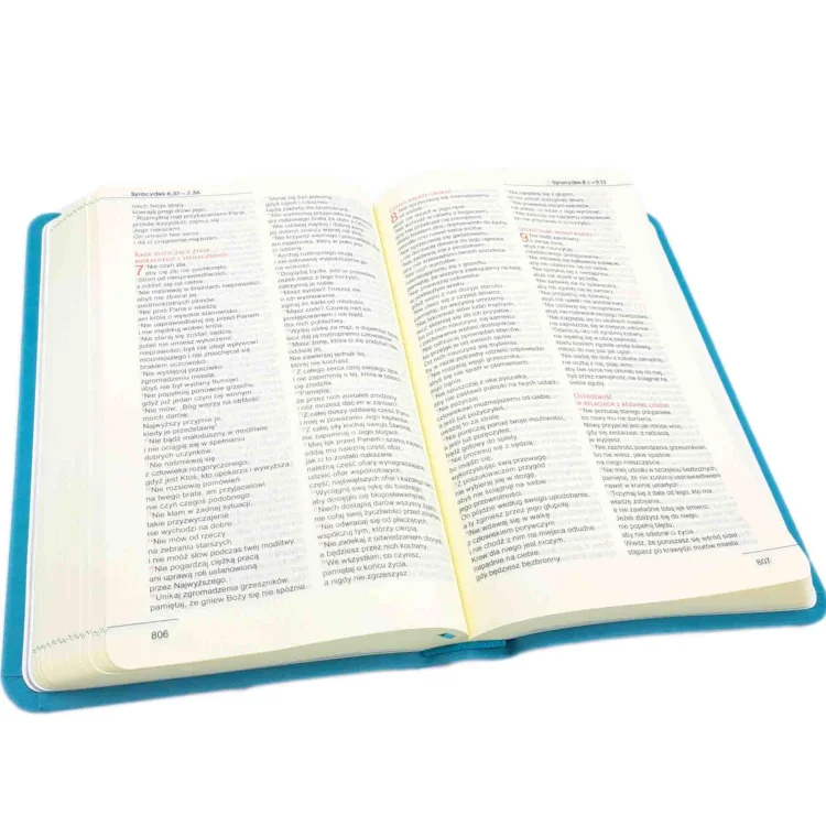 Biblia dla kobiet - turkusowa