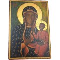 Ikona pisana Matka Boska Częstochowska - 22x32cm