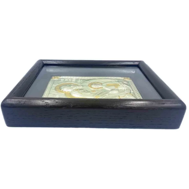 Święta Rodzina - ikona srebrzono-złocona 24cm