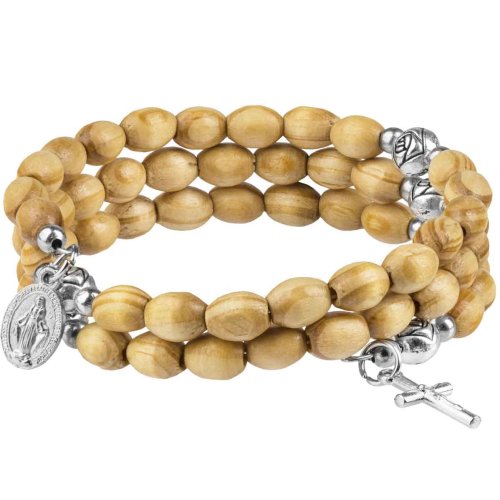 Bransoletka - różaniec na rękę - Cudowny Medalik