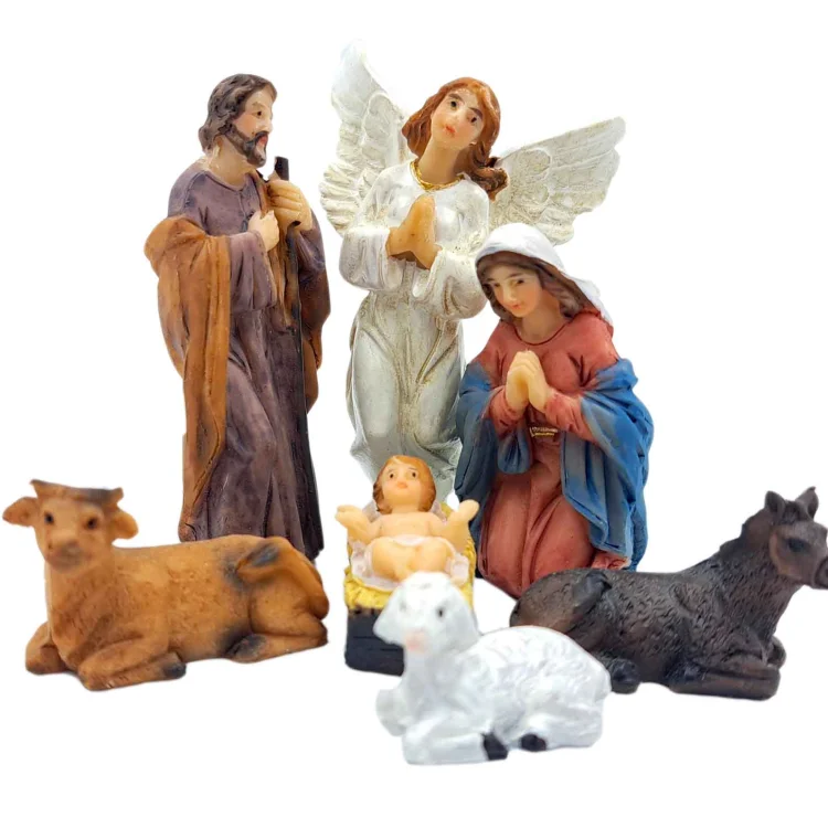 Figurki do Szopki Bożonarodzeniowej 6,5 cm