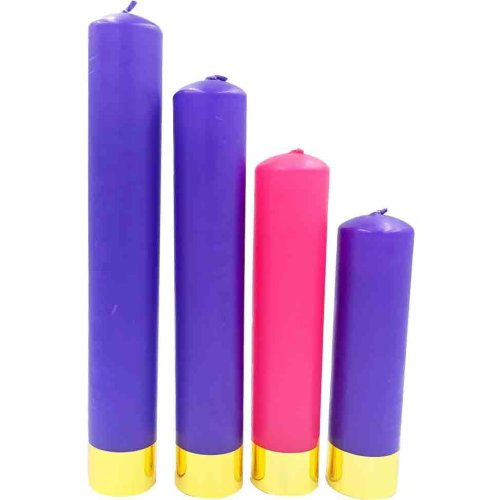 Świece Adwentowe - 18cm - 30cm - stopniowane