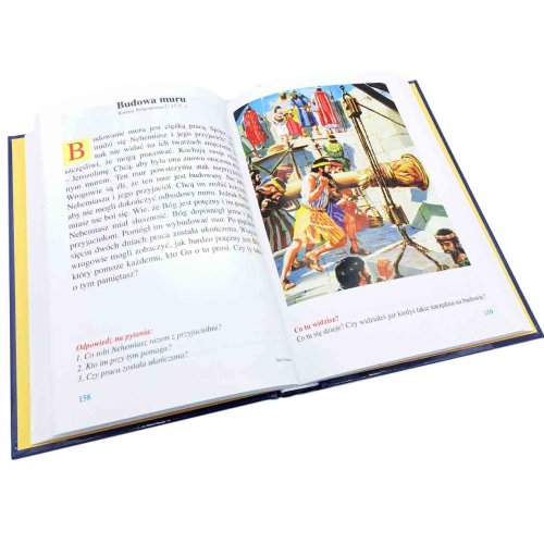 Ilustrowana Biblia dla dzieci (granatowa)