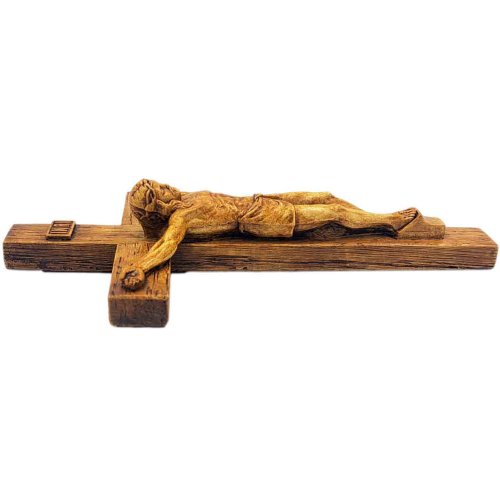 Krzyż wiszący gipsowy 17,5 cm