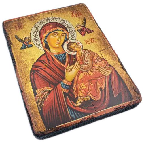 Ikona pisana MB Nieustającej Pomocy 18x14