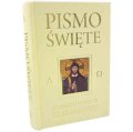Pismo Święte z dedykacją - kremowe - I Komunia Święta