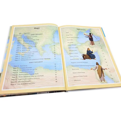 Ilustrowany atlas biblijny dla dzieci