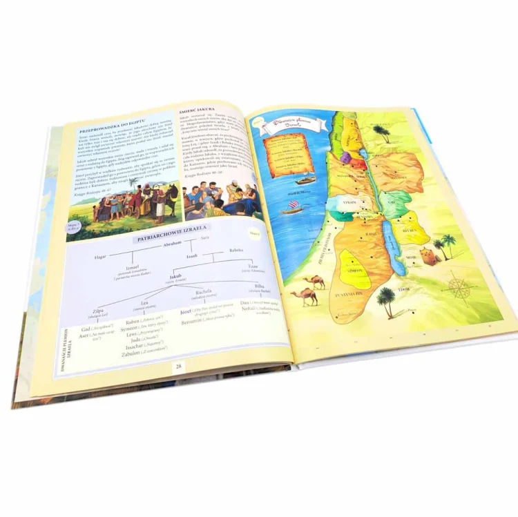 Ilustrowany atlas biblijny dla dzieci