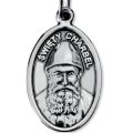 Medalik srebrny Święty Charbel