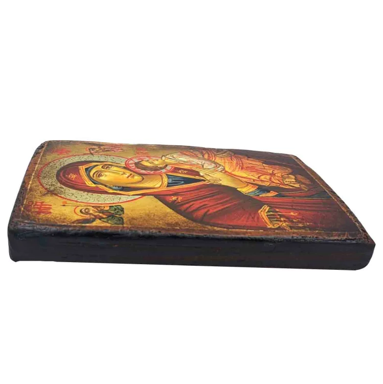 Ikona pisana MB Nieustającej Pomocy 14 x 10 cm