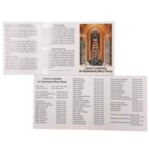 Litania Loretańska - broszurka