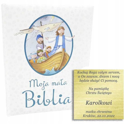 Moja mała Biblia + grawer