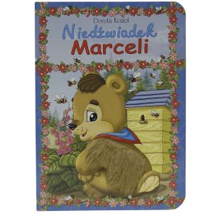 Niedźwiadek Marceli - książeczka z futerkiem