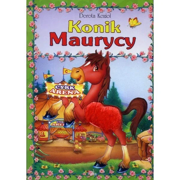 Konik Maurycy- książeczka z futerkiem