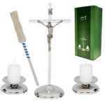 Zestaw kolędowy stal nierdzewna 26cm