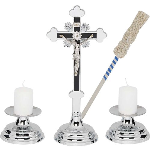 Tradycyjny Komplet Kolędowy 28cm chromowany