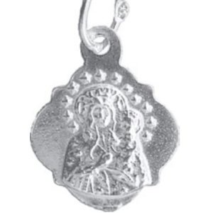 Medalik MB Częstochowska  - Serce Pana Jezusa- zdobiony - 247