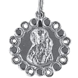 Medalik MB Częstochowska  - srebrny - 272