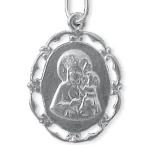 Medalik MB Częstochowska  - srebrny - 228