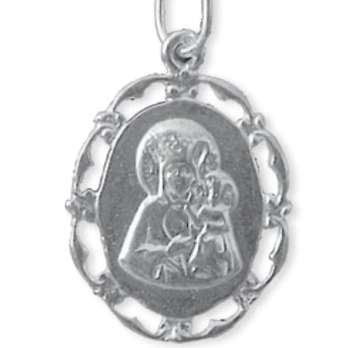 Medalik MB Częstochowska - srebrny - 228