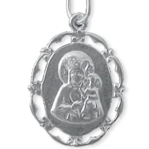 Medalik MB Częstochowska - srebrny - 228