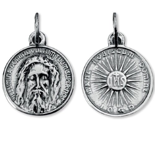 Medalik srebrny Jezus Chrystus - IHS 925 - 240