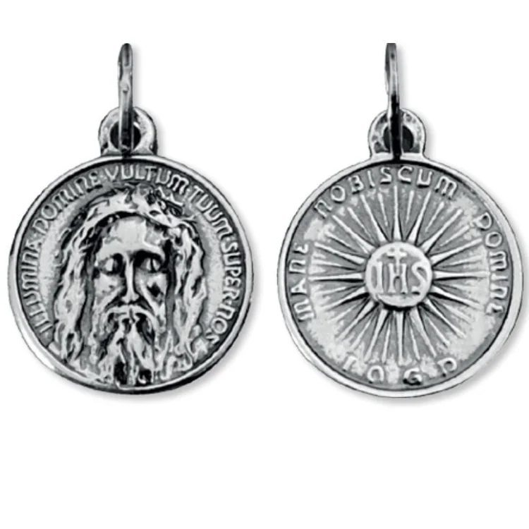 Medalik srebrny Jezus Chrystus - IHS 925 - 240