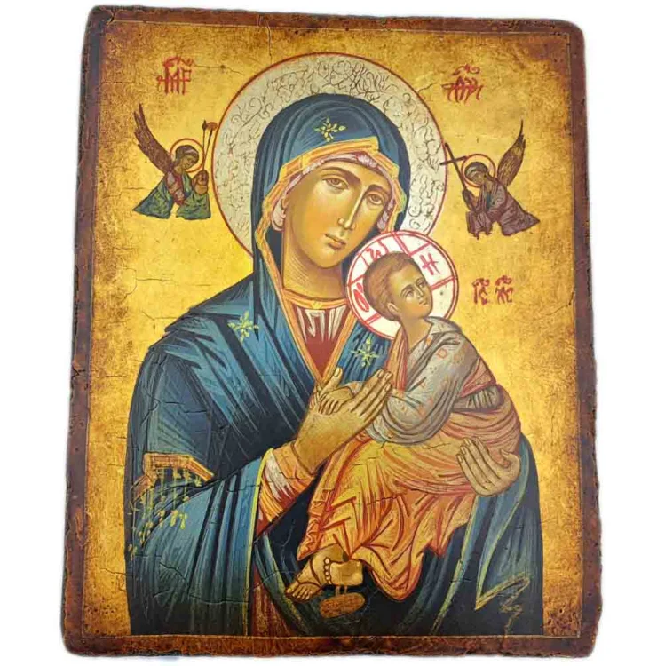 Ikona pisana Nieustającej Pomocy n 22 x 18 cm n