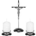 Komplet kolędowy stal nierdzewna 16cm - kkm2