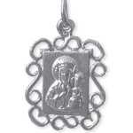 Medalik ze srebra Matka Boska Częstochowska - m231