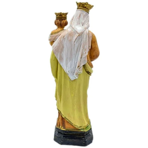 Matka Boska Szkaplerzna - figurka 15 cm - tył