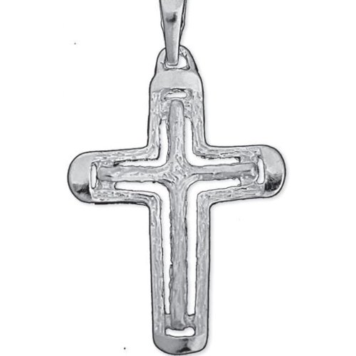 Krzyż do łańcuszka - stylowy - srebro 925 - k104