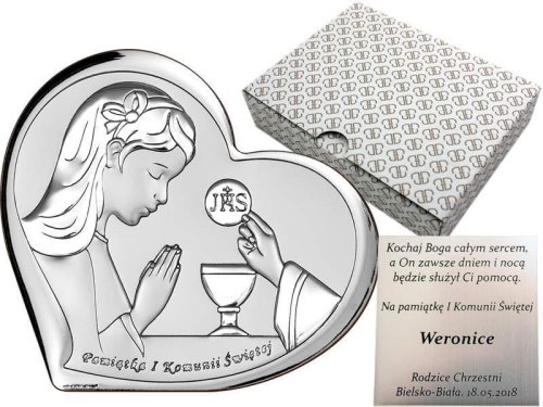 Obrazek I Komunia, dziewczynka