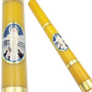 Gromnica duża 40 cm /4cm z wosku pszczelego 