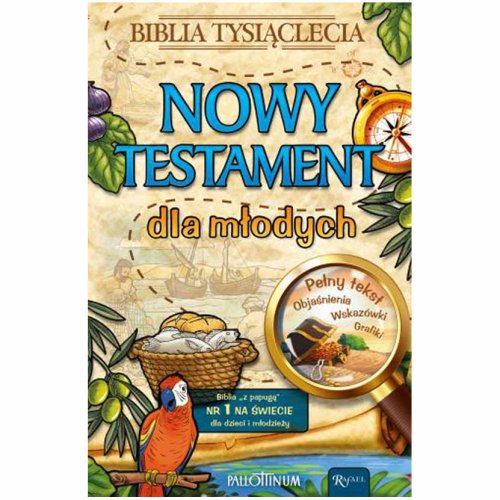 Nowy Testament dla młodych - Biblia z Papugą