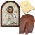 Ikona srebrzona Jezus Pantokrator 16 cm