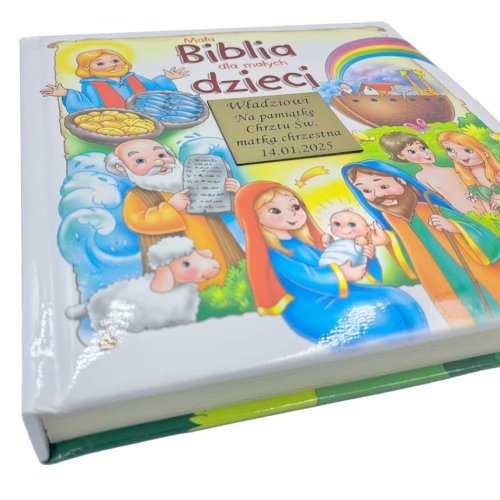 Mała Biblia dla małych dzieci - pamiątka z grawerem
