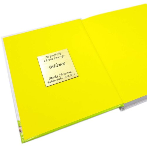 Biblia przedszkolaka - książka z grawerem